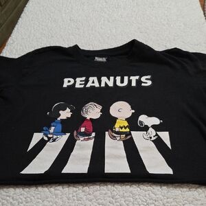 PEANUTS CROP STYLE TSHIRT